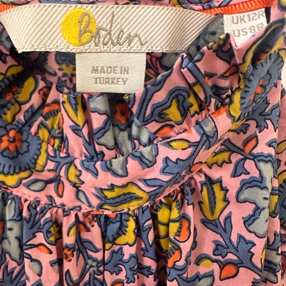 Boden Floral Long Sleeve Maxi Dress - Picture 3 of 5